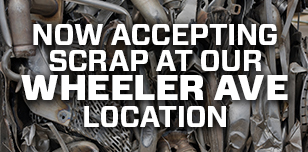 now accepting scrap at our Wheeler Ave location instead of at D's U Pull It on Bush Street